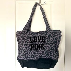 VS PINK zippered tote/ overnight bag